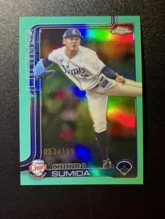 2024 topps npb chrome 隅田知一郎 99枚限定 - メルカリ