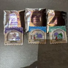 コメダ珈琲　ポケモン　豆菓子風チャーム　メタモン フワンテ　ゼニガメ　フシギダネ