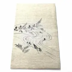 専用帯9034 ○高級 正絹 落款 作家物 塩瀬 友禅 刺繍名古屋仕立て