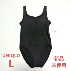 ユニクロ 水着 L シームレススイムワンピースのサムネイル