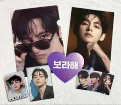 韓国限定⭐︎BTS テテ クリアファイル　缶ケース　トレカ　コヤンスローガン