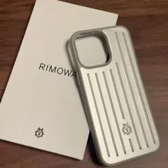 RIMOWA iPhone 15 Pro Max ケース アルミニウム シルバー