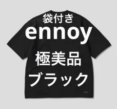 ENNOY ブラック 半袖Tシャツ M ENNOY 「ENNOY」 半袖Tシャツ M ブラック メンズ : ZOZOTOWN