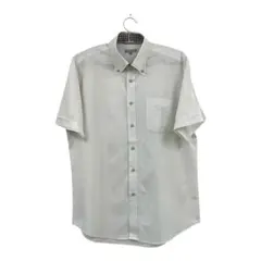 DRESSCODE メンズ ビジネス半袖ワイシャツ 白 首柄