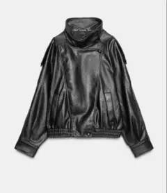 ZARA フェイクレザージャケット