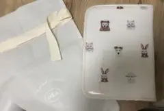 GELATO PIQUE 動物柄 母子手帳ケース ピンクカラー