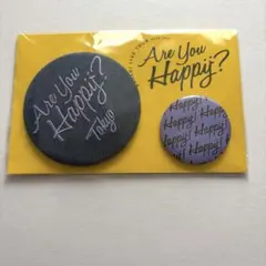 嵐　LIVEグッズ　Are you Happy？ 缶バッチ　東京限定