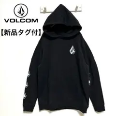 【新品】ボルコムVOLCOM プルオーバーパーカー　ストーンロゴ　裏起毛　XLのサムネイル