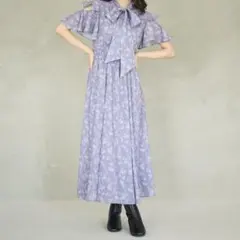 LILLIANCARAT リリアンカラット　花柄　ワンピース　美品　匿名配送