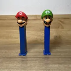 PEZ ペッツ フィギュア 2体セット マリオ ルイージ
