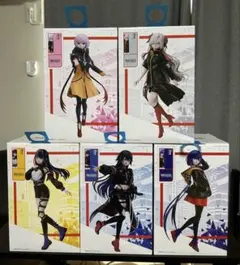 神椿市建設中　ラウンドワン限定　フィギュア　5人　セット