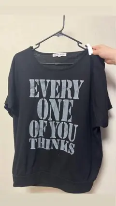 JAYRO white ロゴプリント 半袖Tシャツ ブラック Lのサムネイル