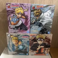ナルト・ボルト・ミナト　フィギュア 4体セット VIBRATION STARS