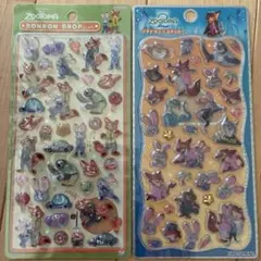 ズートピア ボンボンドロップ シール 2シート　ボンドロ　プチドロ