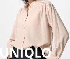 UNIQLO ピンクフリルブラウス　レディースSサイズ