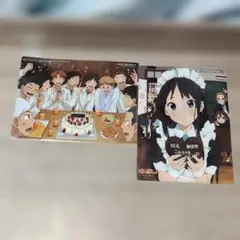 【グッズ】 けいおん おおきく振りかぶって クリアファイル 2点セット レア人気