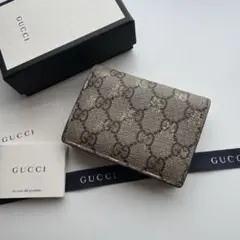 【美品】 444 GUCCI グッチ 2つ折り 財布 コンパクトのサムネイル