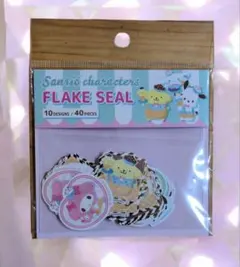 サンリオキャラクターズ アイスクリームパーラー フレークシール キキララ 玩具