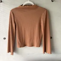 &. NOSTALGIA ブラウン　ニット