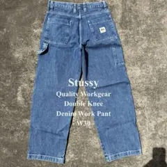STUSSY ステューシー ダブルニー ペインターワイドパンツ カーハート 