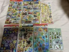 キャラクターシールセット カーズ ポケモン ミニオンズ ムーミン おまけ付き
