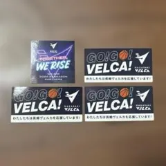 長崎ヴェルカ　ステッカー４枚セットのサムネイル