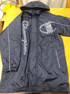 Champion ベンチコート ネイビー ダウンジャケット 140cm