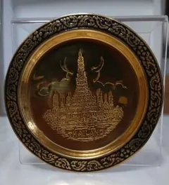 【五枚組】タイランドの金ぴか小皿！！！！！！！！
