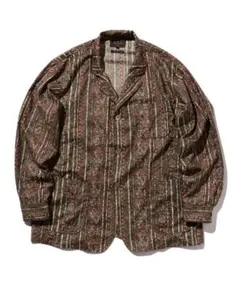 BEAMS PLUS バティック プリント 4ボタン カフス ジャケットXL