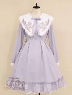 【新品未使用】アマベルRomantique Parfum ワンピース ラベンダーのサムネイル