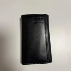 DIESEL ブラックレザーキーケース