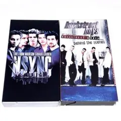 【VHS】２本セット/インシンク+バックストリートボーイズ