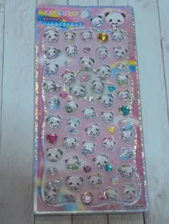 もちもちパンダ ジュエルプチドロップ シール