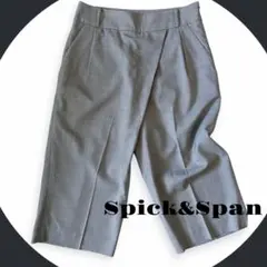 美品✨Spick&Span スピックアンドスパン ハーフパンツ グレー 38