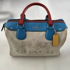 ◎コーチ COACH ハンドバッグ マルチカラー - メルカリ