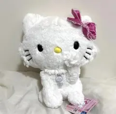 ①① チャーミーキティ　毛づくろい　BIGぬいぐるみ