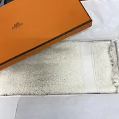 HERMES ホワイトタオル