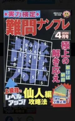 実力検定 難問ナンプレ 2024年4月号　コピー