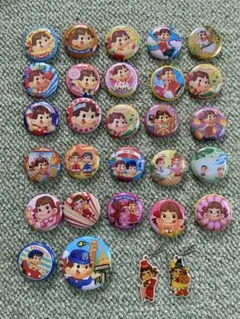 ペコちゃん 缶バッジ/チャーム まとめ売りのサムネイル