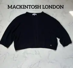 人気のMACKINTOSH LONDON カーディガン　Mサイズ　ネイビーのサムネイル