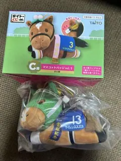 タイトーくじ　HORSE HEROES C賞マスコットバッジ　サイレンススズカ
