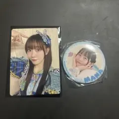 FRUITSZIPPERトレカ真中まな 缶バッジ 2点セット