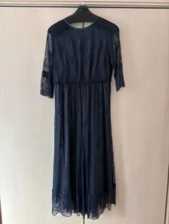URBAN RESEARCH 結婚式　ワンピース　ドレス　ネイビー 38
