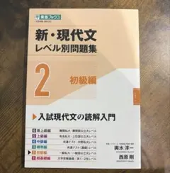 東進⭐︎新・現代文レベル別問題集②初級編