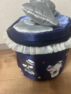 サンリオキャラクター 収納ボックス ネイビー