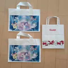 サンリオキャラクター ショップ袋 3点セット