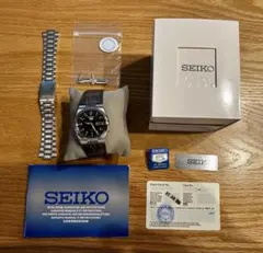 SEIKO SNK063J5 藤原ヒロシ着用モデル クロコダイルベルト付 自動巻 2026年最新】SNK063J5の人気アイテム - メルカリ