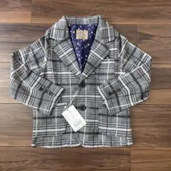 ジャケットのみ　チェック　110センチ　ブリーズ　Breeze