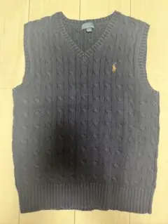 Polo by Ralph Lauren ケーブルニットベスト M