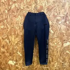 puma プーマ ジャージパンツ サイドライン ロゴ ネイビー メンズ XL